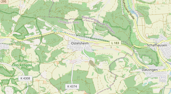 Monteurzimmer auf Karte
