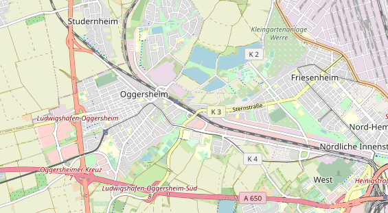 Monteurzimmer auf Karte