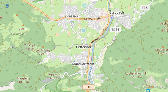 Monteurzimmer auf Karte