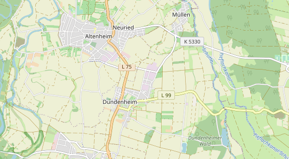 Monteurzimmer auf Karte