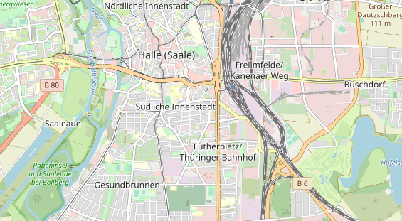 Monteurzimmer auf Karte