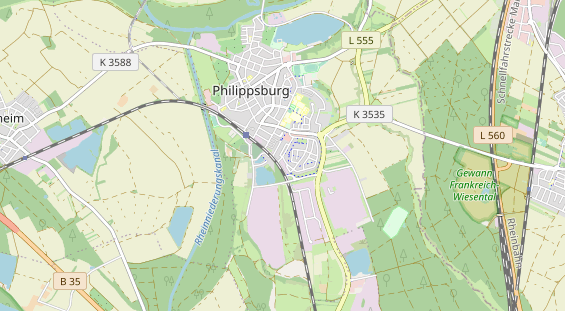 Monteurzimmer auf Karte