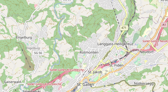 Monteurzimmer auf Karte