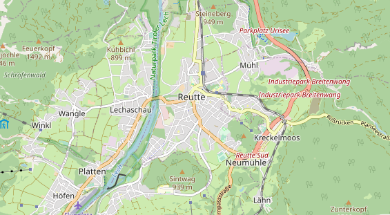Monteurzimmer auf Karte