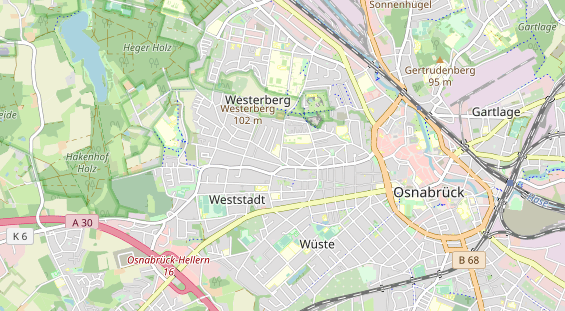 Monteurzimmer auf Karte