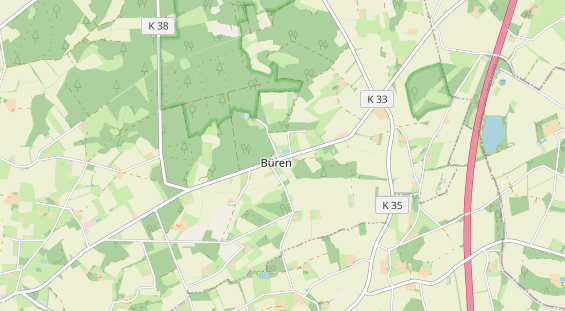 Monteurzimmer auf Karte