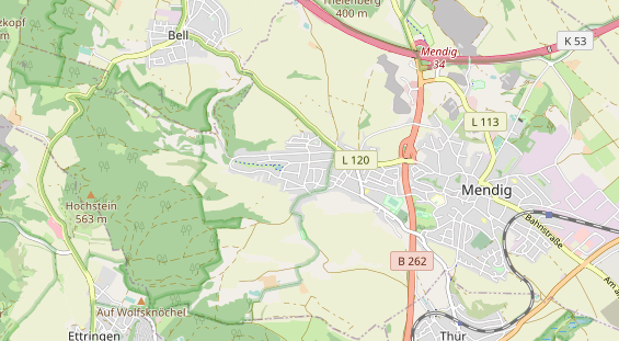 Monteurzimmer auf Karte