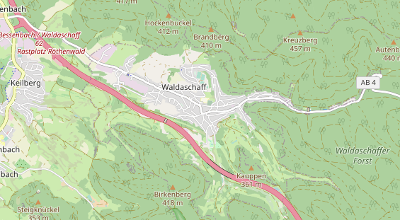 Monteurzimmer auf Karte