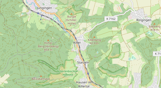 Monteurzimmer auf Karte