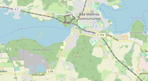 Monteurzimmer auf Karte