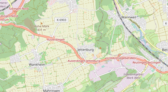 Monteurzimmer auf Karte