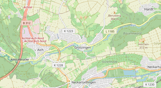 Monteurzimmer auf Karte