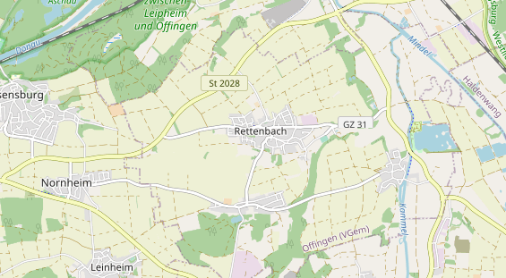 Monteurzimmer auf Karte