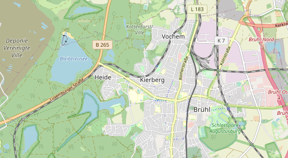 Monteurzimmer auf Karte