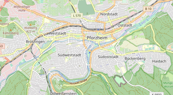 Monteurzimmer auf Karte