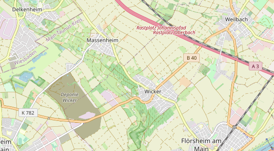 Monteurzimmer auf Karte