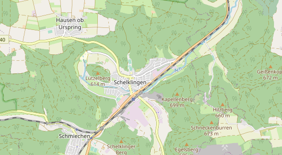 Monteurzimmer auf Karte