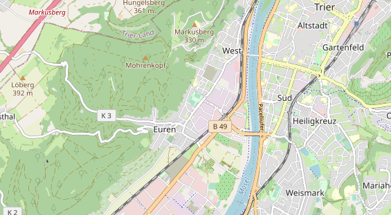 Monteurzimmer auf Karte