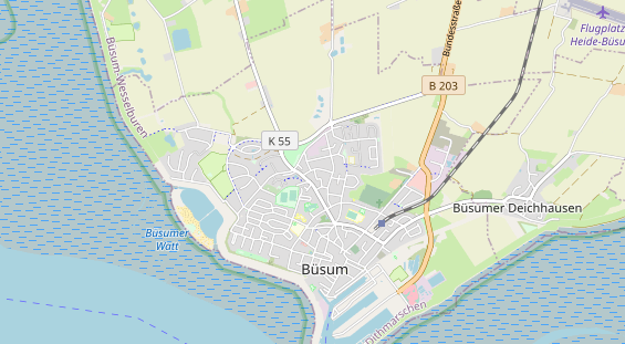 Monteurzimmer auf Karte