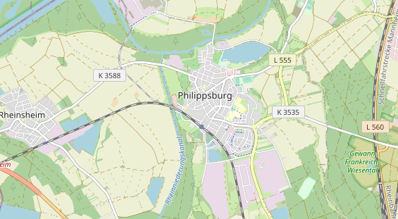 Monteurzimmer auf Karte