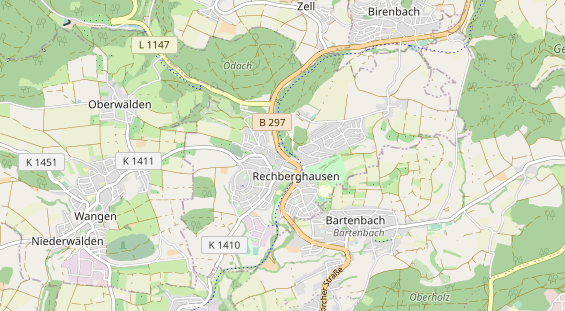 Monteurzimmer auf Karte