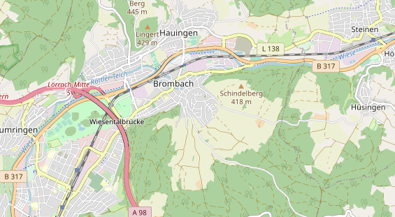 Monteurzimmer auf Karte