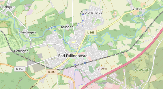 Monteurzimmer auf Karte