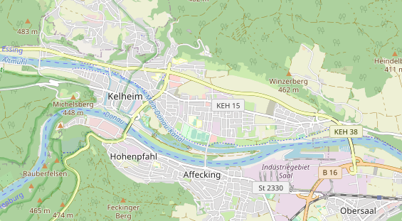 Monteurzimmer auf Karte