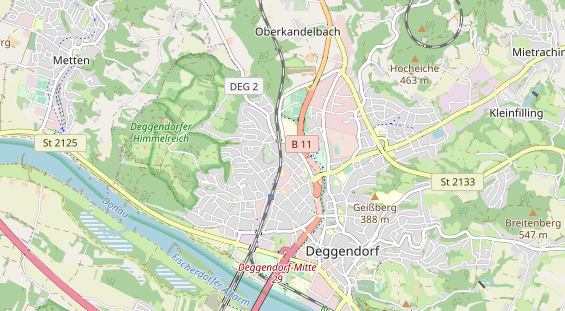 Monteurzimmer auf Karte