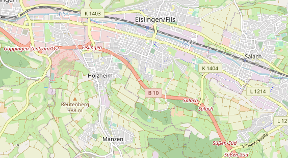 Monteurzimmer auf Karte