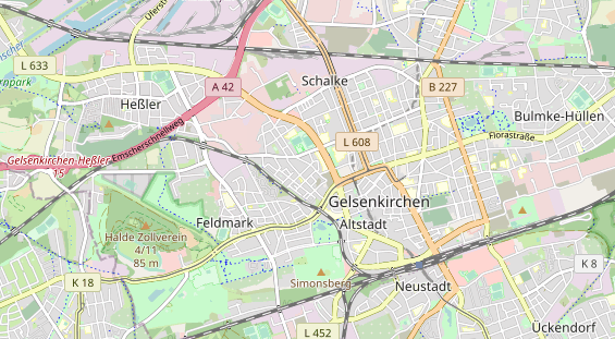 Monteurzimmer auf Karte