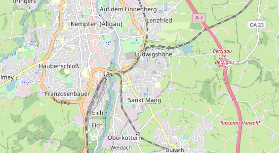 Monteurzimmer auf Karte