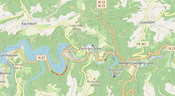 Monteurzimmer auf Karte