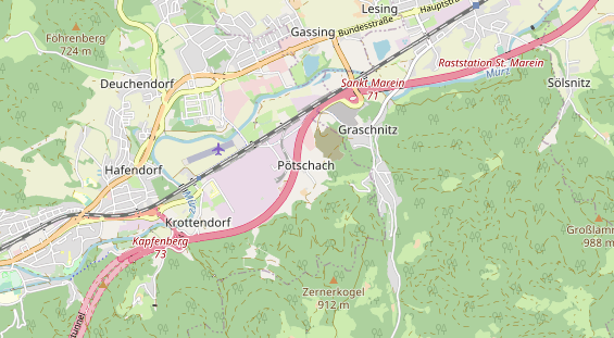 Monteurzimmer auf Karte