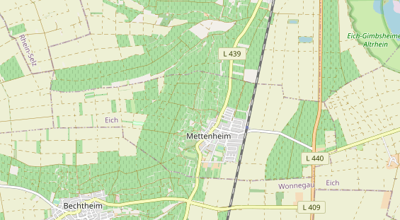 Monteurzimmer auf Karte