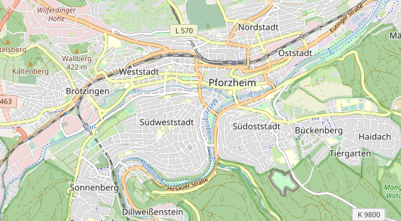 Monteurzimmer auf Karte