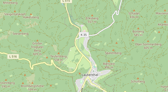 Monteurzimmer auf Karte