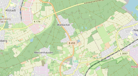 Monteurzimmer auf Karte