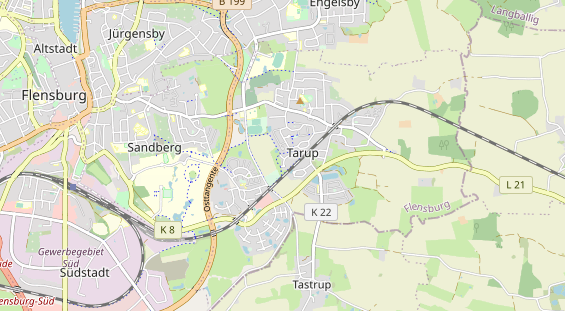 Monteurzimmer auf Karte