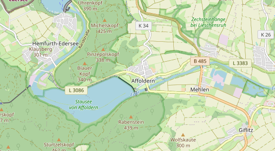 Monteurzimmer auf Karte