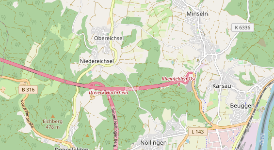 Monteurzimmer auf Karte