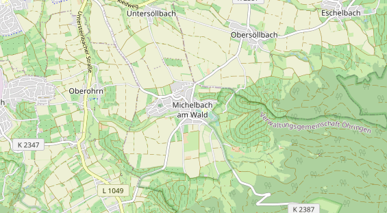 Monteurzimmer auf Karte