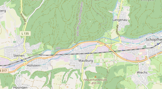 Monteurzimmer auf Karte