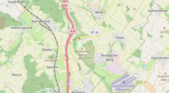 Monteurzimmer auf Karte