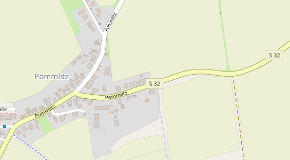 Monteurzimmer auf Satellitenbild