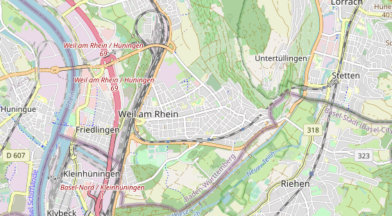 Monteurzimmer auf Karte