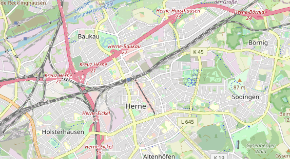 Monteurzimmer auf Karte