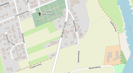 Monteurzimmer auf Satellitenbild