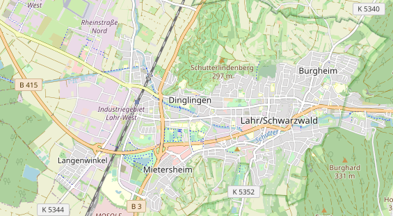 Monteurzimmer auf Karte