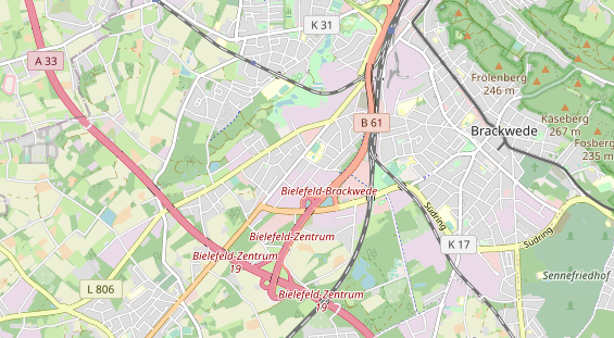 Monteurzimmer auf Karte